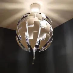 IKEA PS 2014 ペンダントランプ, ホワイト/シルバーカラー