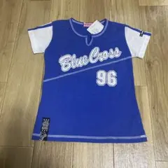 ブルークロス　青色Tシャツ　140センチ