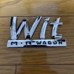M R WAGON Wit 純正エンブレム
