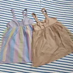 120サイズ　SHOO-LA-RUE チュールトップス２枚セット