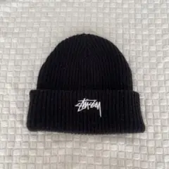 Stussy 黒 ニット帽