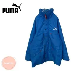 プーマ PUMA ベンチコート トラックジャケット 刺繍ロゴ スポーツウェア