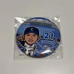 埼玉西武ライオンズ LIONSガチャ 武内夏暉 缶バッジ