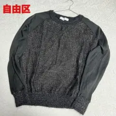 自由区　春　薄ニット　38号レディースM