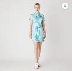 極美品　ZOYゾーイ フラワープリント ワンピース