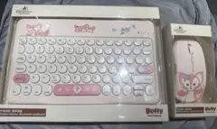【新品未使用】リーナベル ワイヤレスキーボード&マウスセット