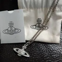 お値下げ 美品 ビビアンウエストウッド シルバーネックレス