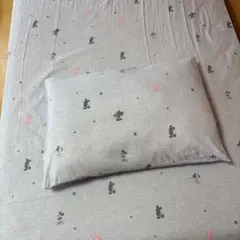 寝具カバー　ボックスシーツ・マクラカバーセット　ミッキー