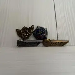 ゼルダ+アイアンマン　ピンバッジ