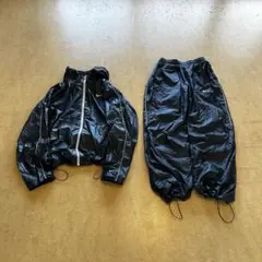 00s NIKE ナイロンジャケット　セットアップ　Y2K シティ　ノームコア