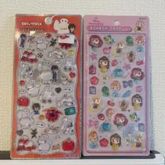 【新品未使用】ボンボンドロップシール ベイマックス ディズニー　プリンセスセット