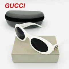 GUCCI グッチ サングラス メガネ 眼鏡 GGマーク ホワイト 白