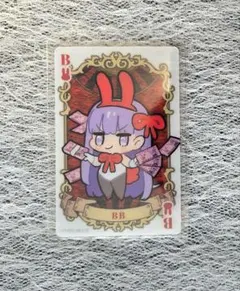ワダアルコ展　トランプ風クリアカード　BB