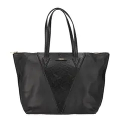 VERSACE トートバッグ 大型 黒×金 グレカ 太陽神 ターンロック VERSACE トートバッグ 大型 黒×金 グレカ 太陽神 ターンロック