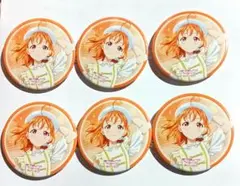 ラブライブサンシャイン Aqours 高海千歌 6th ガチャ 缶バッジ