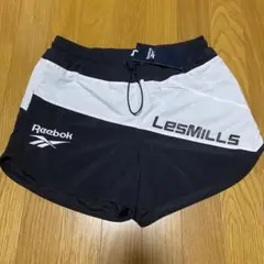 美品 Reebok リーボック LesMills レズミルズ ショートパンツ