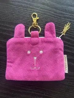 未使用＊CRAFT HOLIC ウサギ型 パスケース ピンク