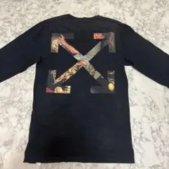 オフホワイト　off-white ロンT M