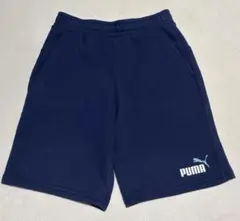 PUMA ネイビー ハーフパンツ サイドポケット