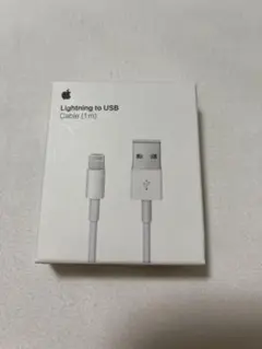 Apple純正 Lightning to USB Cable (1m)