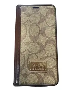 COACH 手帳型ケース オリジナルパターンiPhone12 Pro Max