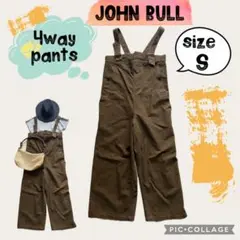 レディース パンツ ブランド ボトムス オールインワン ジョンブル サロペット