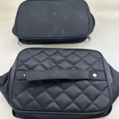 黒メイクポーチ　2セット