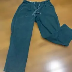 BEN DAVISダークグリーン ストレートレッグパンツ