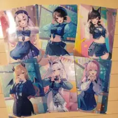 ホロライブ クリアファイル　6種6枚 ローソンコラボ