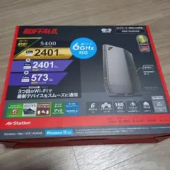 【未使用】BUFFALO　WSR-5400XE6 Wi-Fi 無線LANルーター