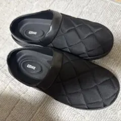 Elfoot スリムスリッポンシューズブラックXS（22.5〜23.5cm）