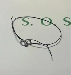 SumanDhakhwa エターナルノット　コードブレスレット
