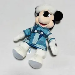 【美品】ミニースタイルスタジオ　ぬいぐるみバッジ　4体（春夏秋冬）セット ミニーのスタイルスタジオ ミニーマウス ぬいぐるみバッジ 4体