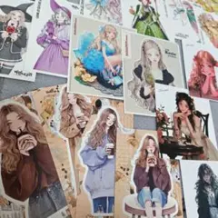 女の子ステッカー　セット　まとめ売り　限定1点のみ