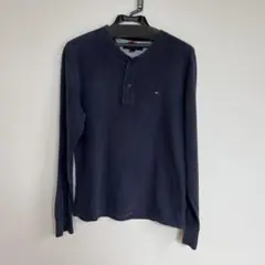 【Tommy Hilfiger トミーヒルフィガー】ヘンリーネック長袖　Mサイズ