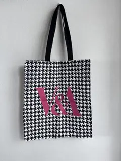 V&Aトートバッグ 千鳥柄