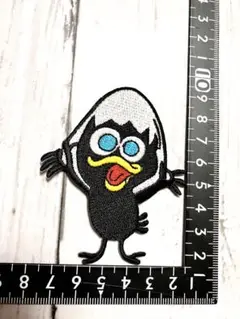 メルカリ便！アイロン 刺繍 ワッペン！カリメロ　キャラクター　アメキャラ