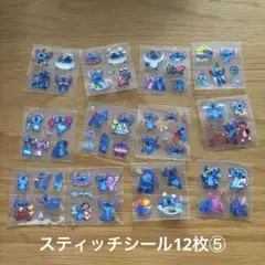 スティッチシール１2枚⑤