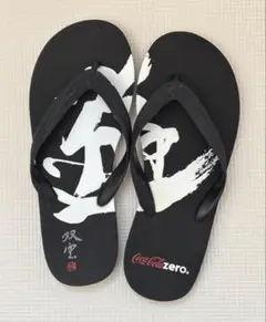 コカコーラZERO ビーチサンダル　Mサイズ
