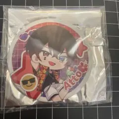 AMPTAK×COLORS あっとくん 缶バッチ デフォSummer