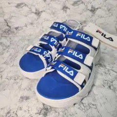 ◆夏物セール未使用◆FILA スポーツサンダル 青/白 ストラップ 23.0cm