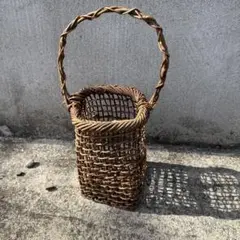 あけび　籠　アンティーク
