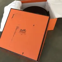 HERMES ベルト 70 赤×茶 取り替え用