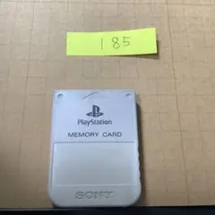 中古 PS1 メモリーカード プレステ1 MC 185