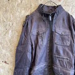 ZARA MAN ザラレザージャケット美品メンズF
