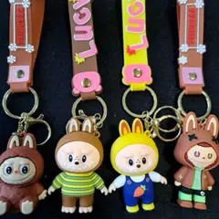 ラブブ　キーホルダー4個組 未使用品