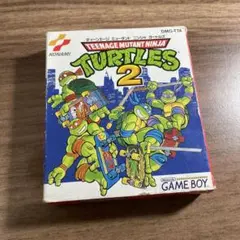 ゲームボーイ　タートルズ2 【動作不良返品不可品】