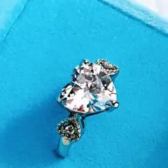 リング ハートリング 指輪 プレゼント クリスマス 2点set フリーサイズ