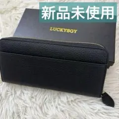 財布 レディース メンズ 長財布 本革 ウォレット 多機能 大容量 黒