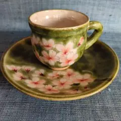 陶あん　先代作　カップとソ一サ一